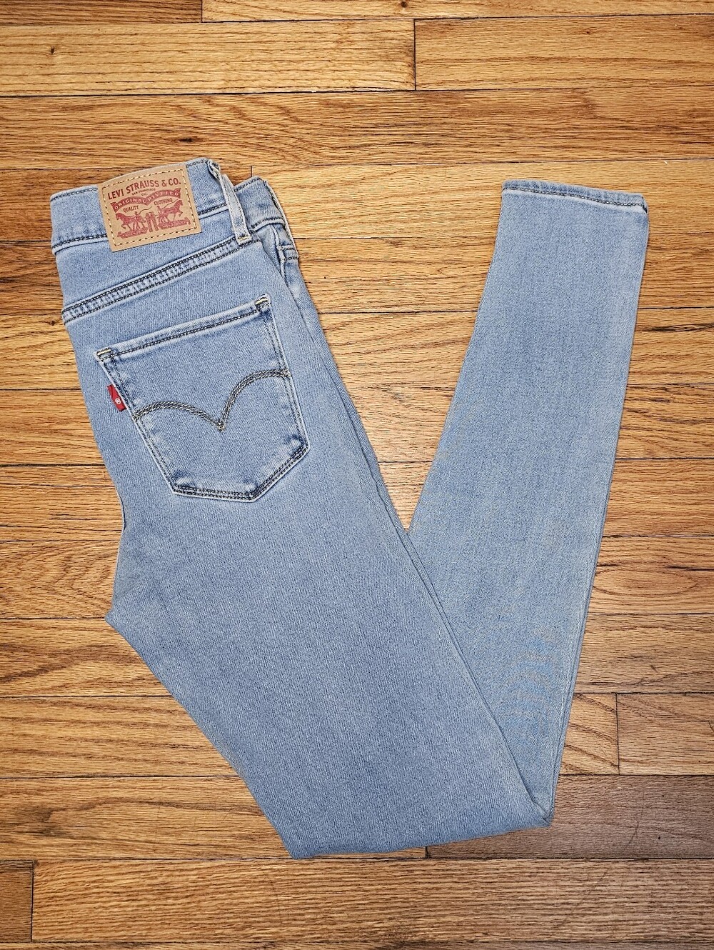 Levi's 721 Light Blue Skinny Jeans